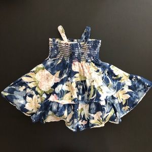 Ralph Lauren Floral Tank Dress Size 3M